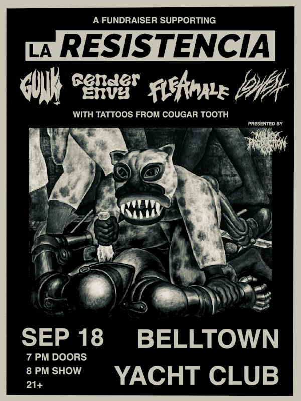 Gunk!, Gender Envy, Fleamale, Lowest