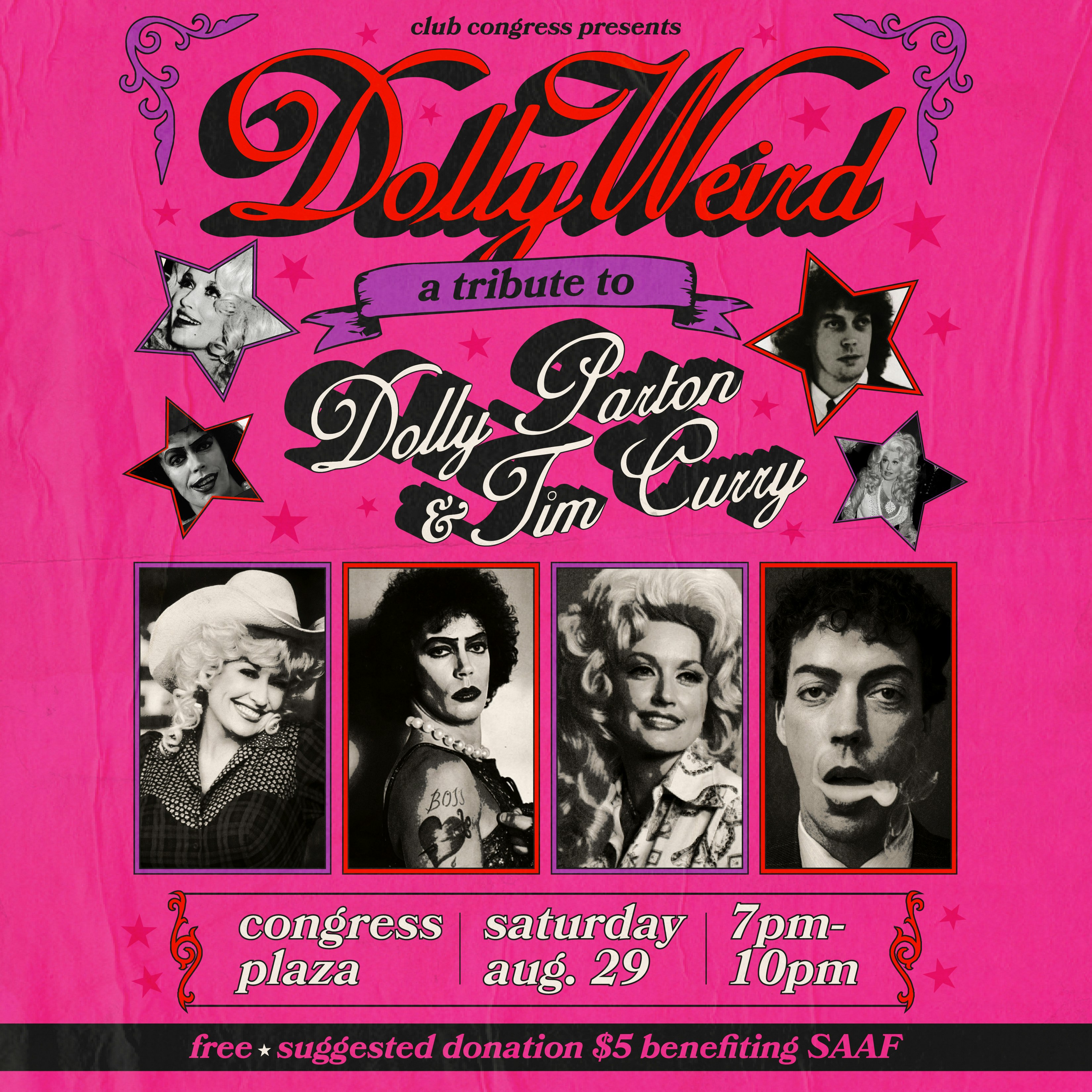 DollyWeird – A Tribute to the Life and Careers of Dolly Parton & Tim Curry