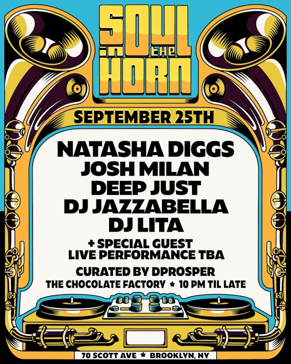 Soul In The Horn w/ Natasha Diggs and Friends
