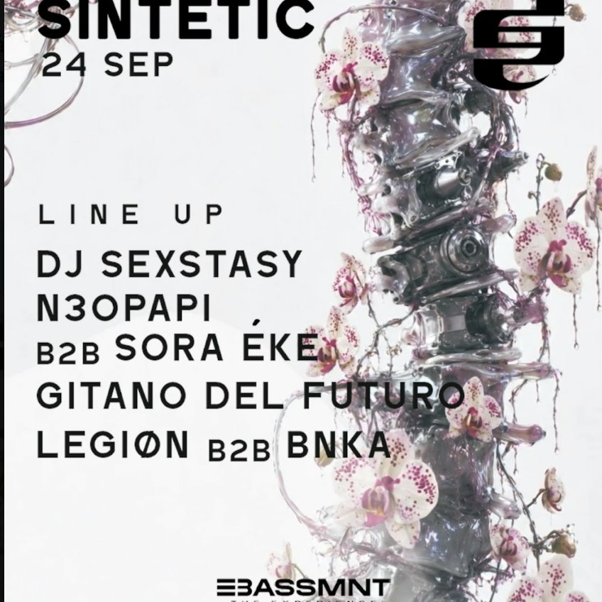 SINTETIC CLUB 001 presents DJ SEXSTASY