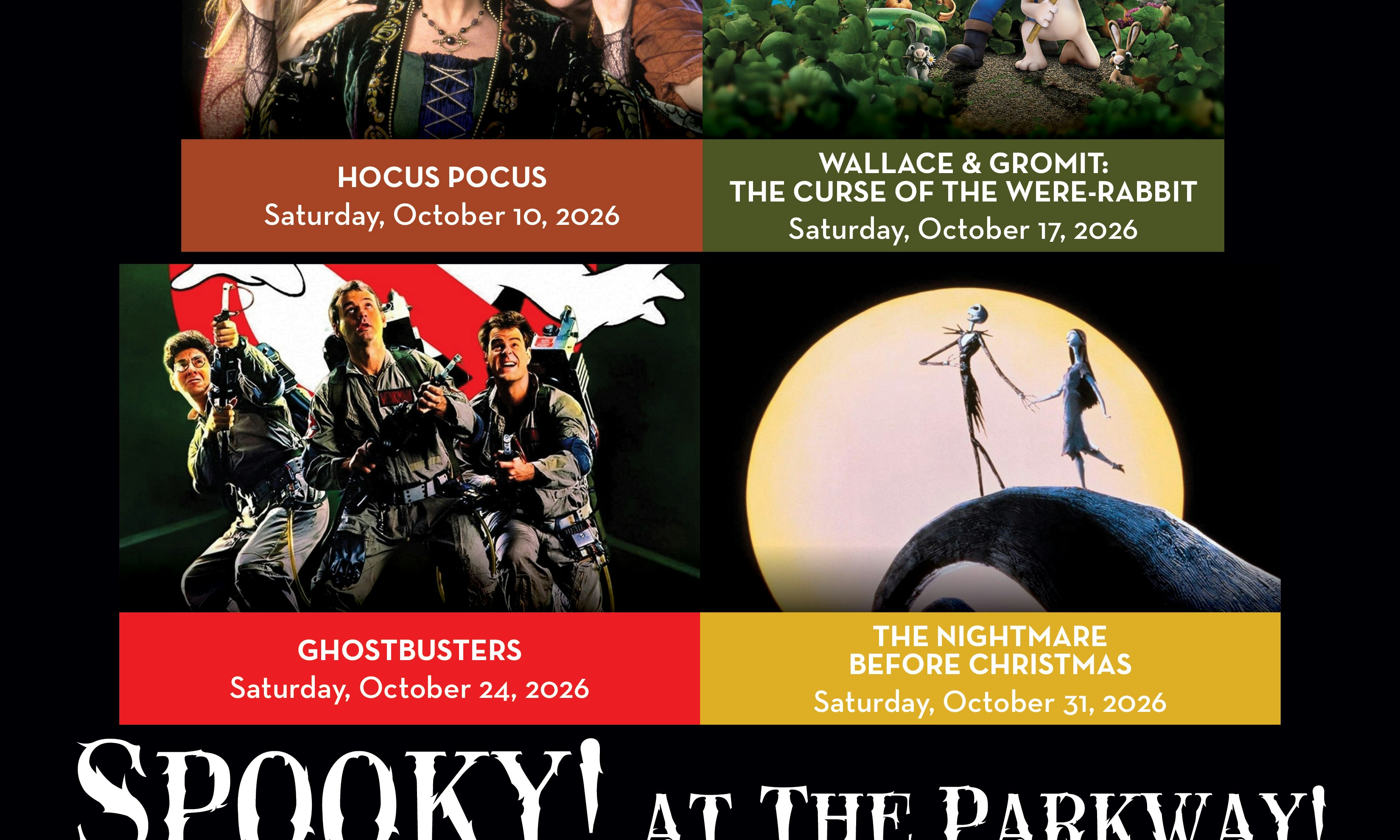Spooky! at The Parkway // All Movie Pass