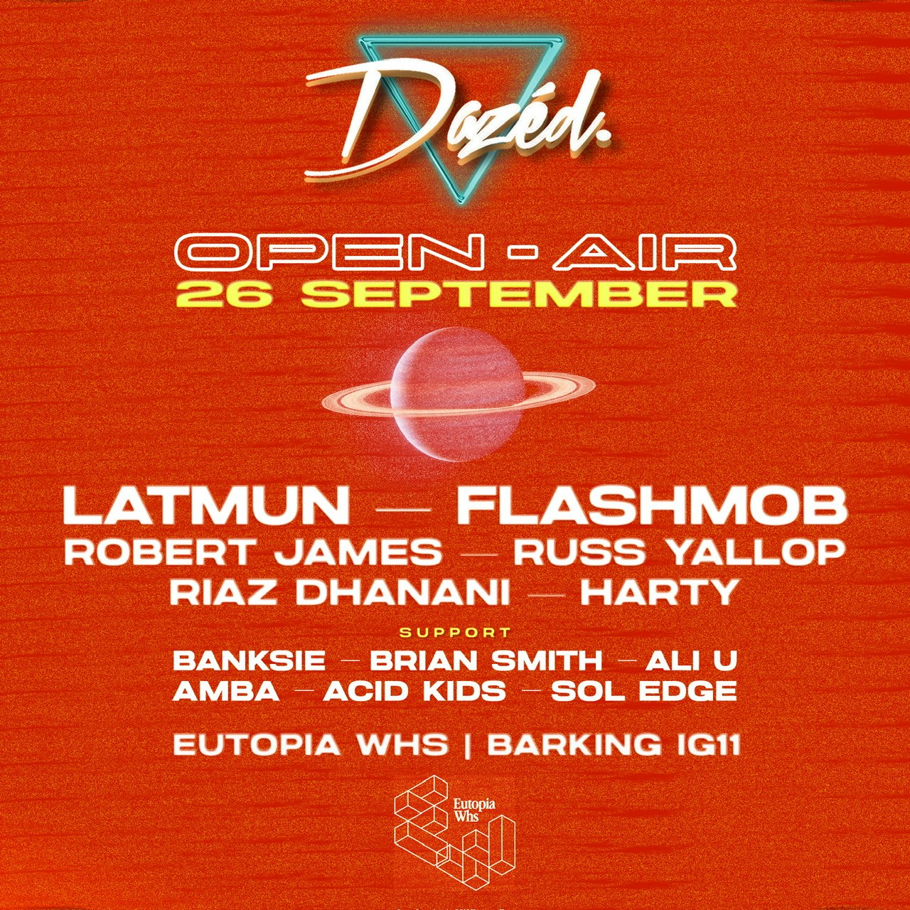 Dazed 13th Birthday . Open Air Day & Night Party // Courtyard &