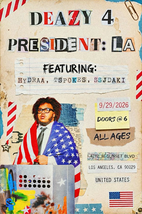 Deazy 4 President w/ Hydraa, Tspokes, SSJ Daki