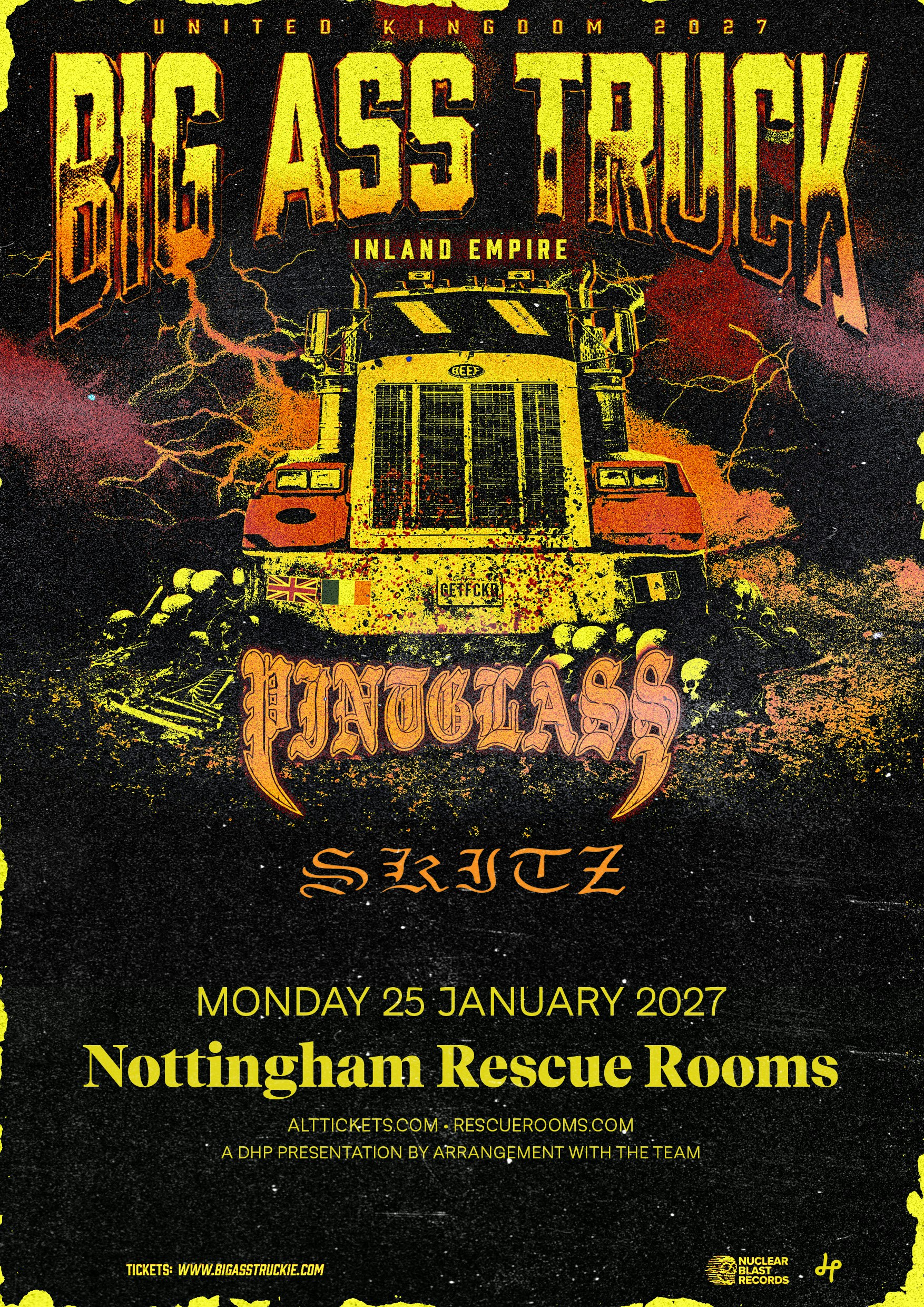 Big Ass Truck at Rescue Rooms, Nottingham
