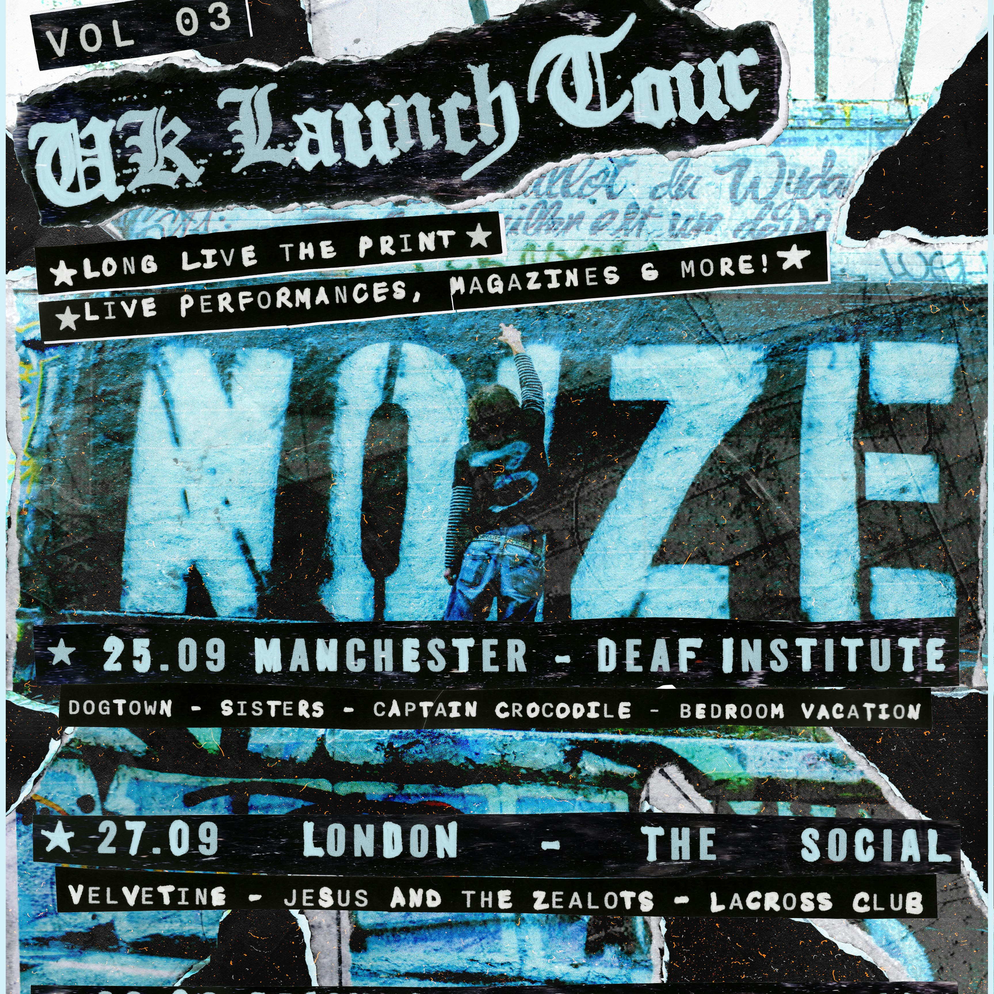 NOIZE MAGAZINE VOL. 3 LONDON LAUNCH