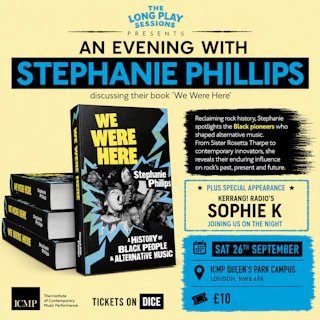 Stephanie Phillips (Big Joanie): In Conversation & Book Signing