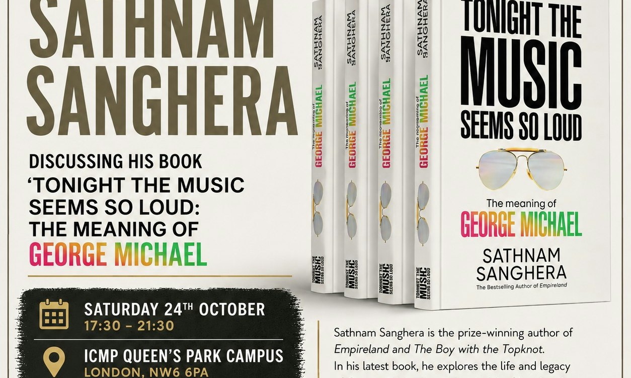 The Long Play Sessions - Sathnam Sanghera: In Conversation and Book Signing