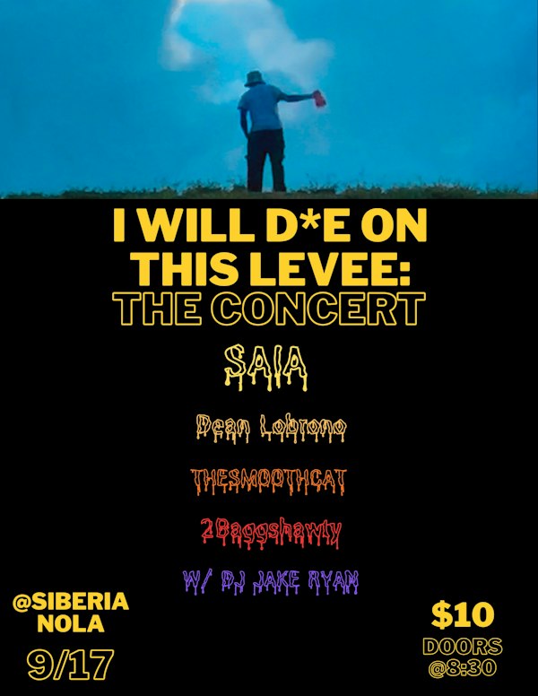 Saia with Dean Lobrono, Thesmoothcat, 2Baggshwaty, plus DJ Jake Ryan