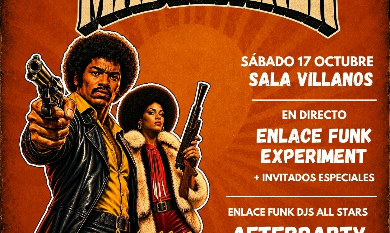 ENLACE FUNK EXPERIMENT  reinterpreta las BANDAS SONORAS del cine BLAXPLOITATION
