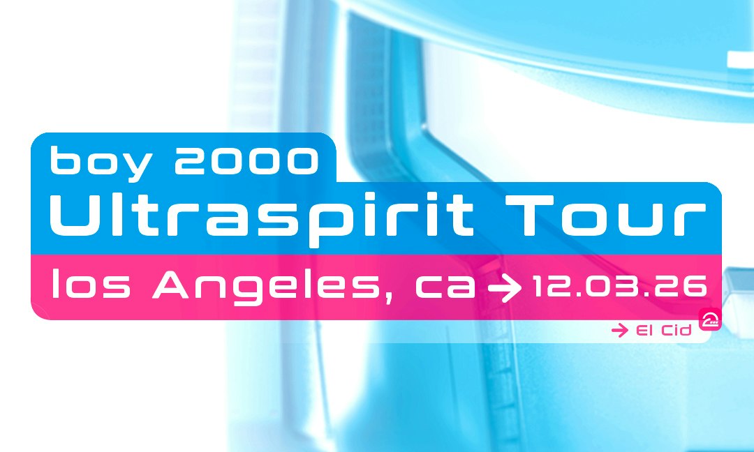 Minty Boi Presents: Boy2000 in Los Angeles