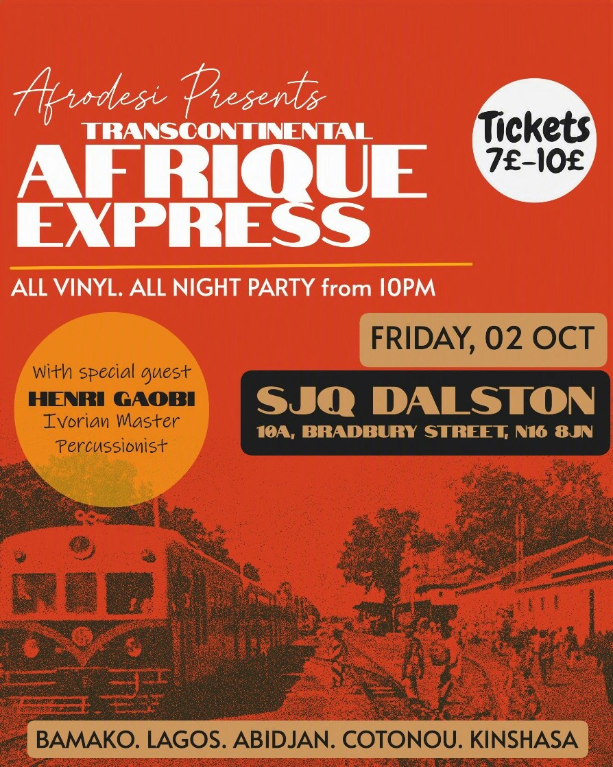 Afrique Express at SJQ, London