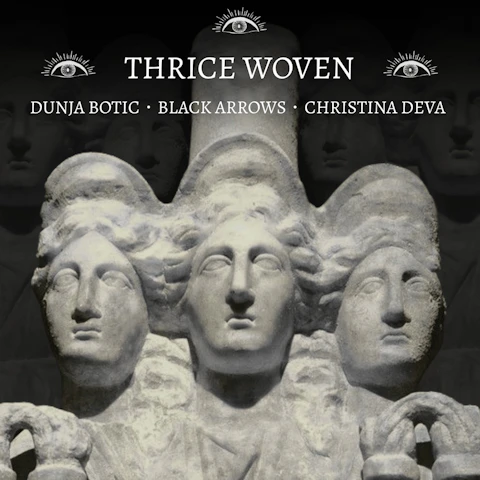 THRICE WOVEN # 2 - Black Arrows - Dunja Botic - Christina Deva