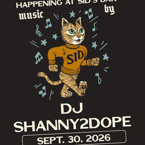 DJ Shanny2dope at Sid the Cat Auditorium in Los Angeles, CA