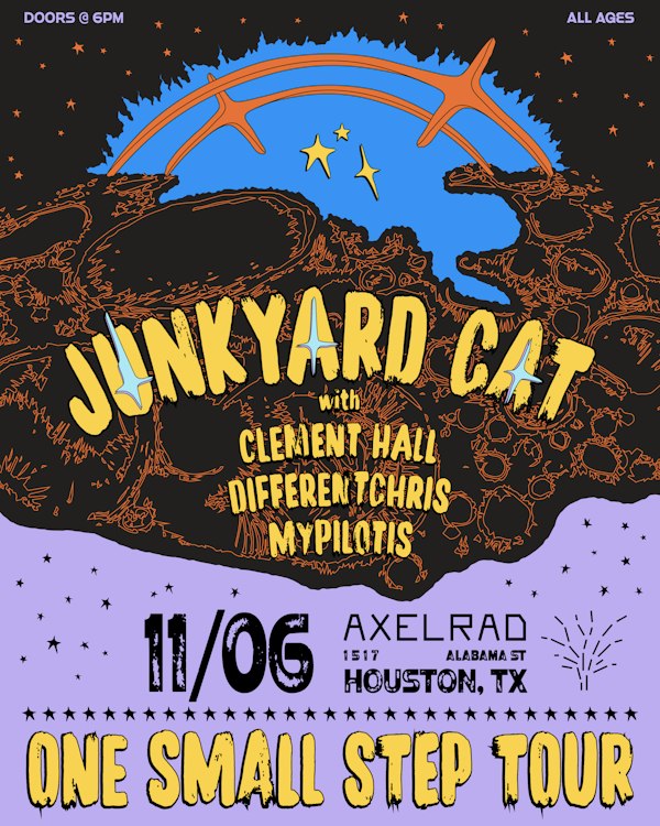 Junkyard Cat, Clement Hall, Different Chris, & My Pilotis