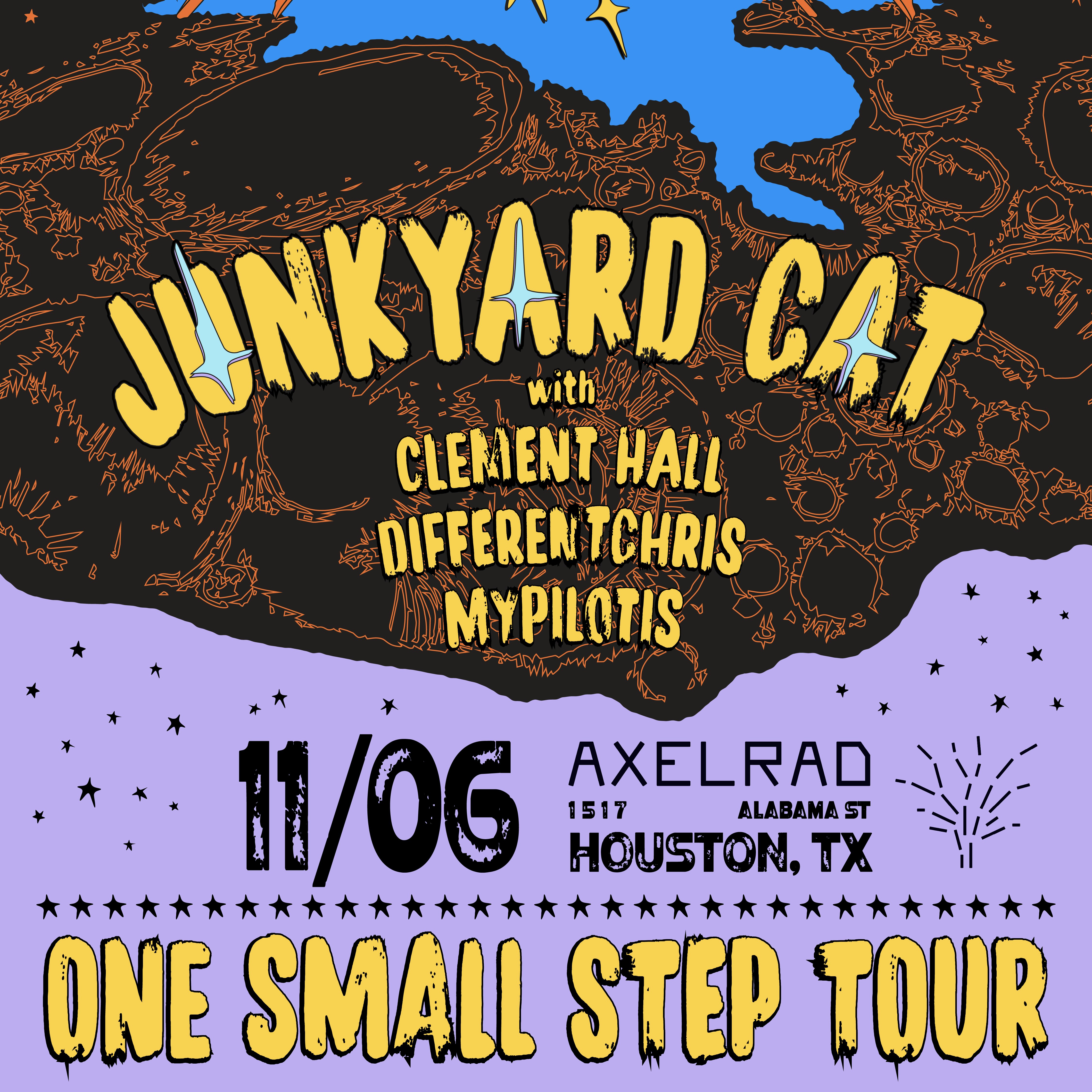 Junkyard Cat, Clement Hall, Different Chris, & My Pilotis