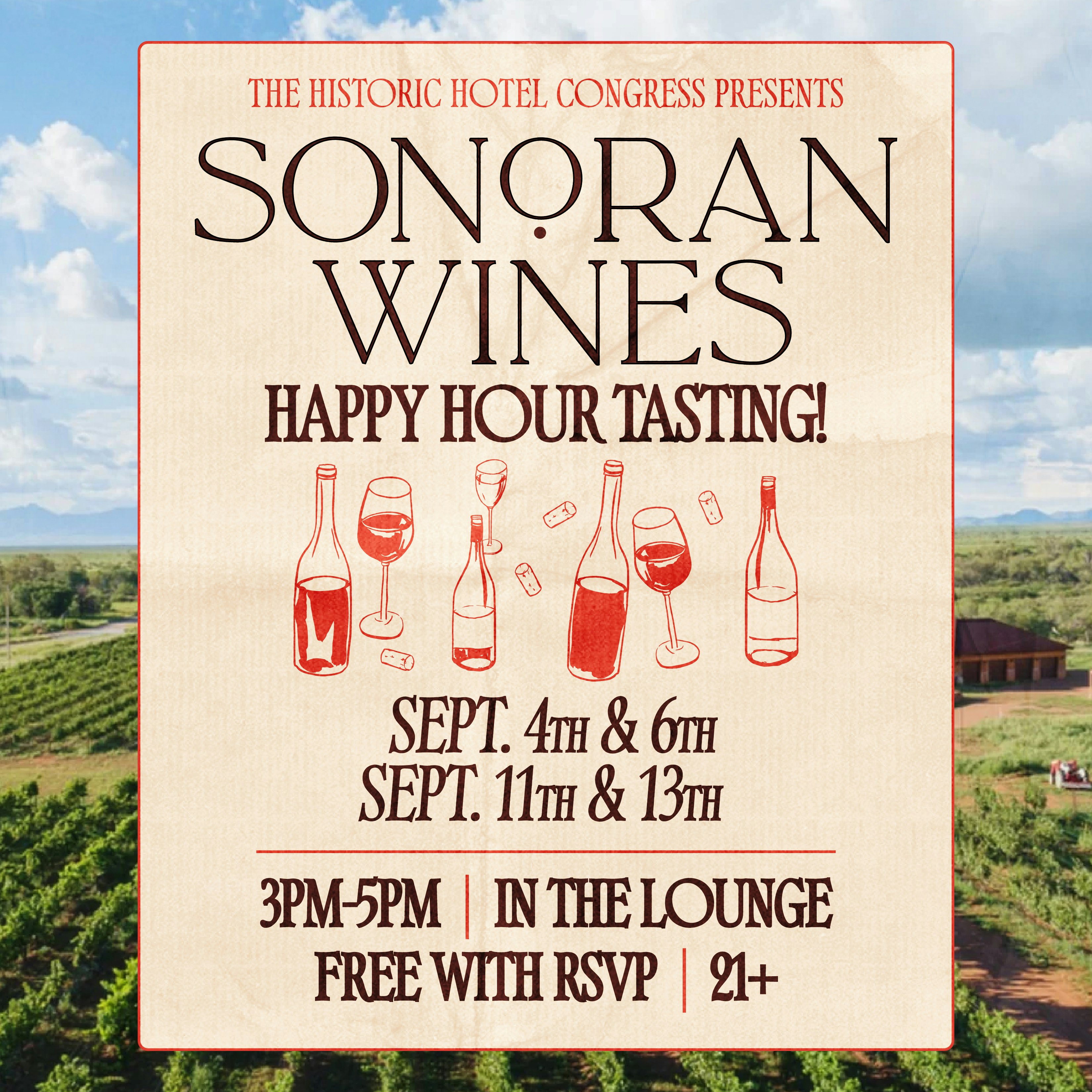 Sonoran Wines Tasting Event