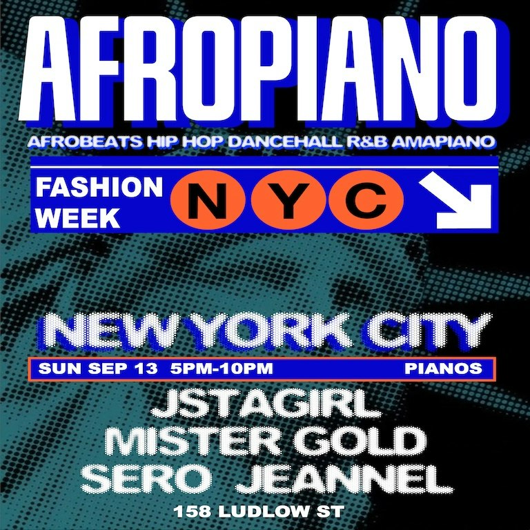 Afropiano: NYC Fashion Week Edition