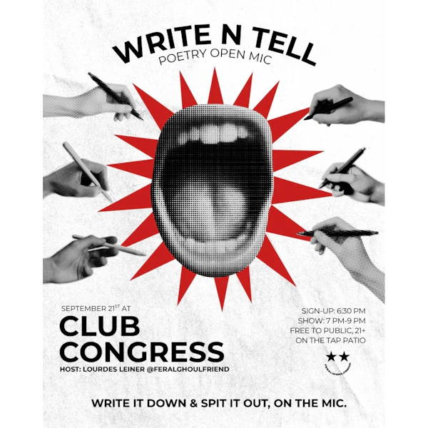 Write N Tell Poetry Open Mic