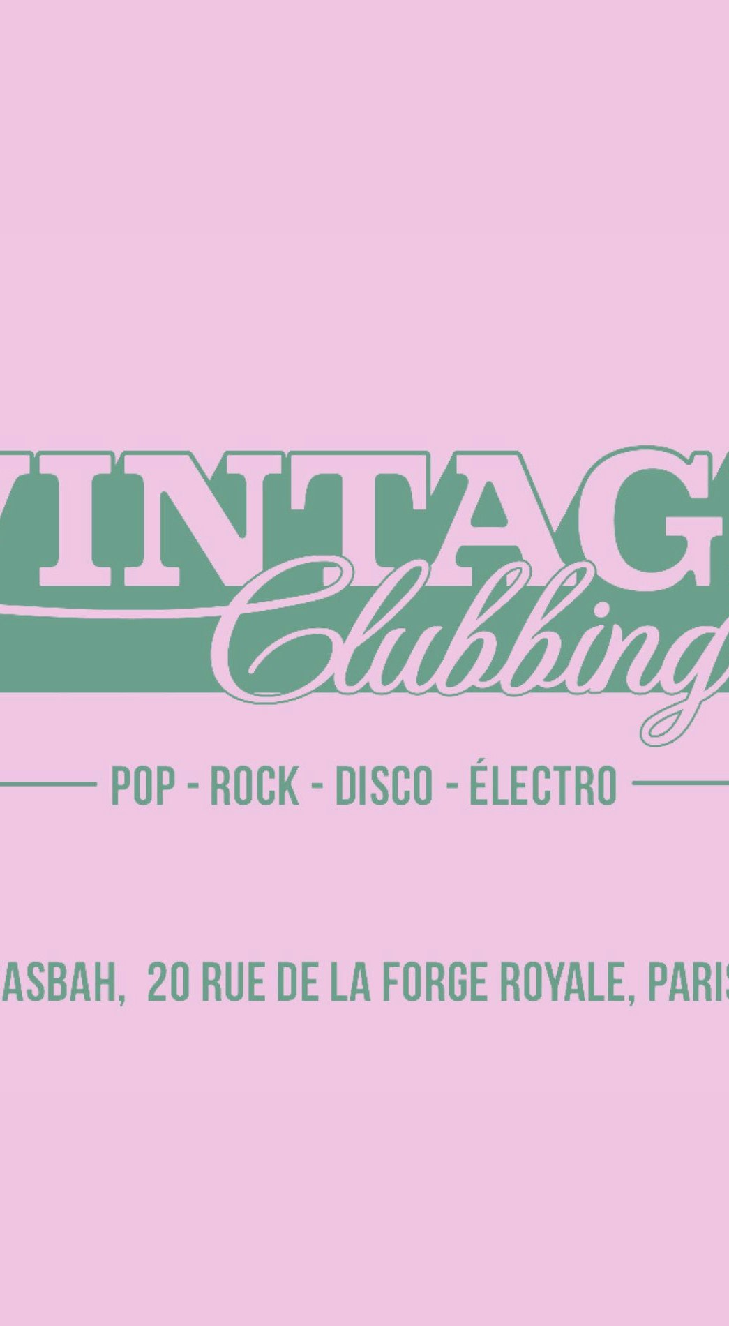 Vintage Clubbing w/ Pajak & Maison Fatou