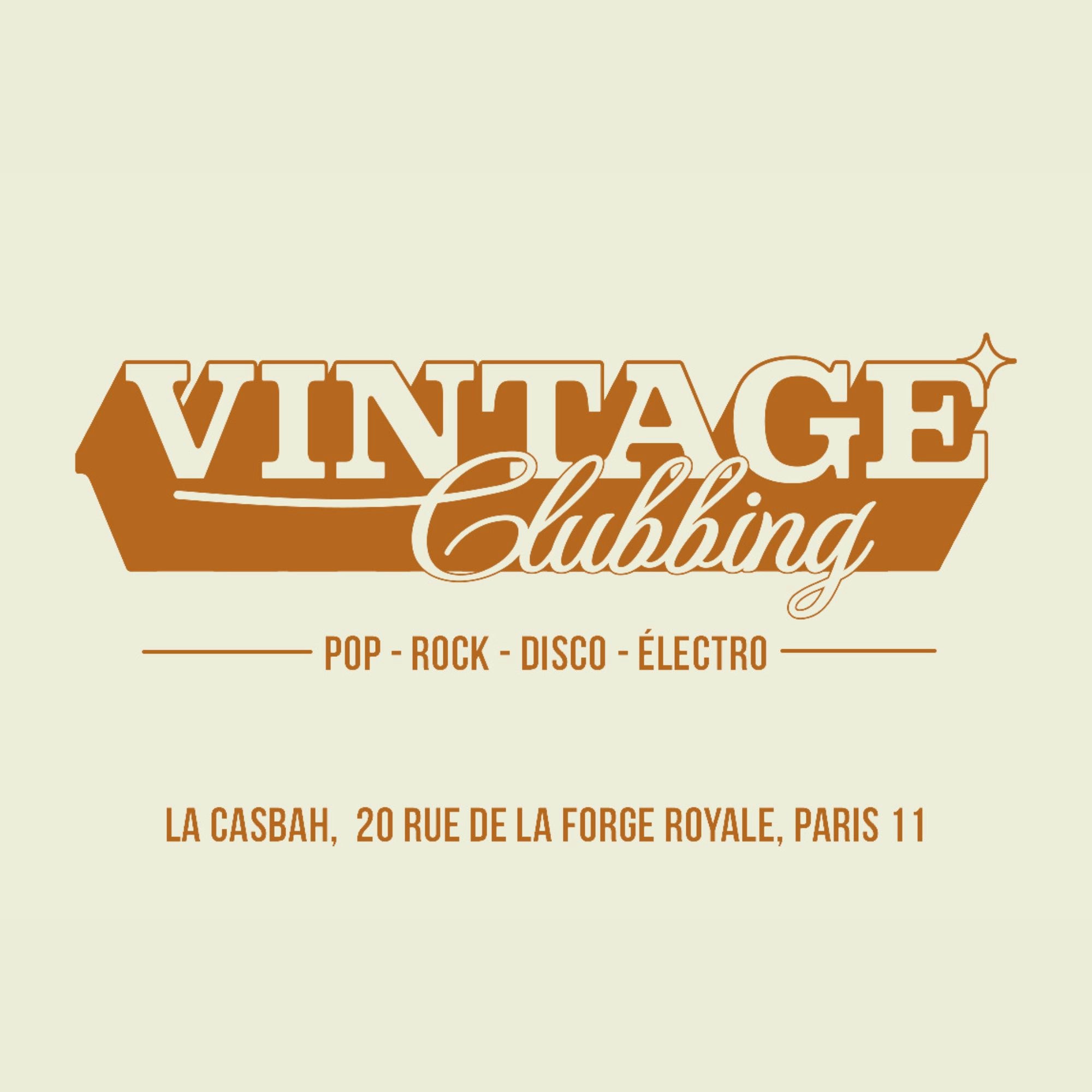 Vintage Clubbing w/ Aymeric Bergada Du Cadet