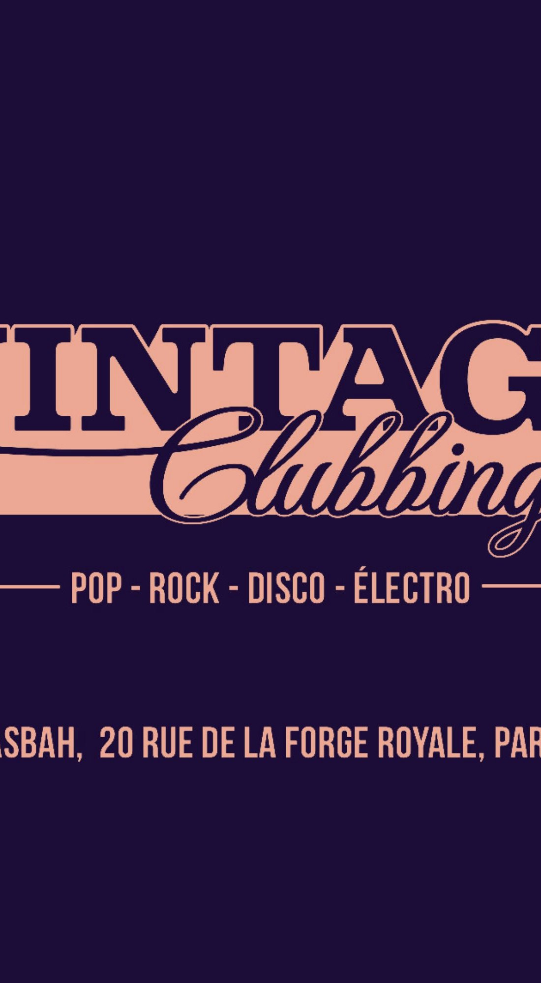 Vintage Clubbing w/ Adriatico & Garçon Heureux