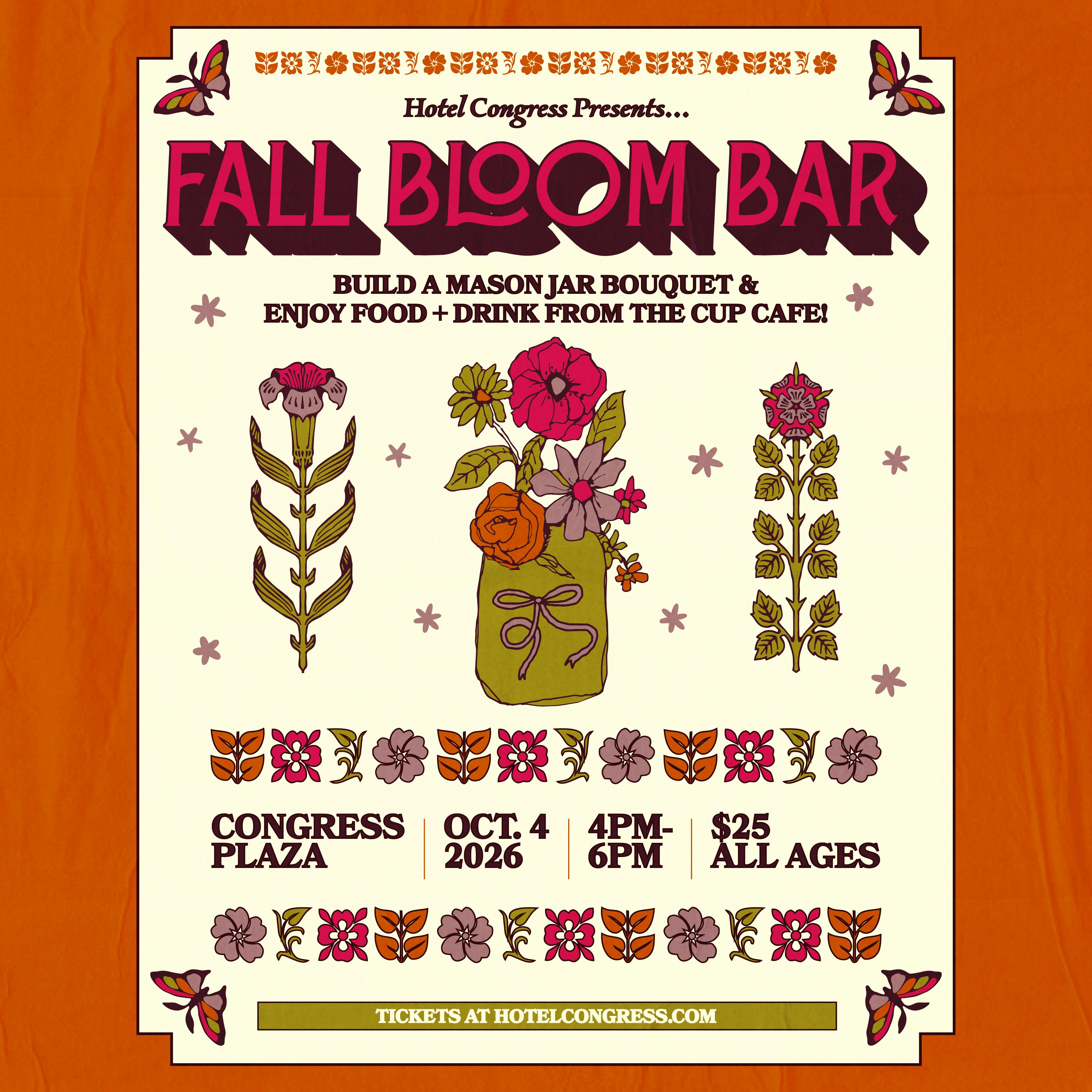 Fall Bloom Bar