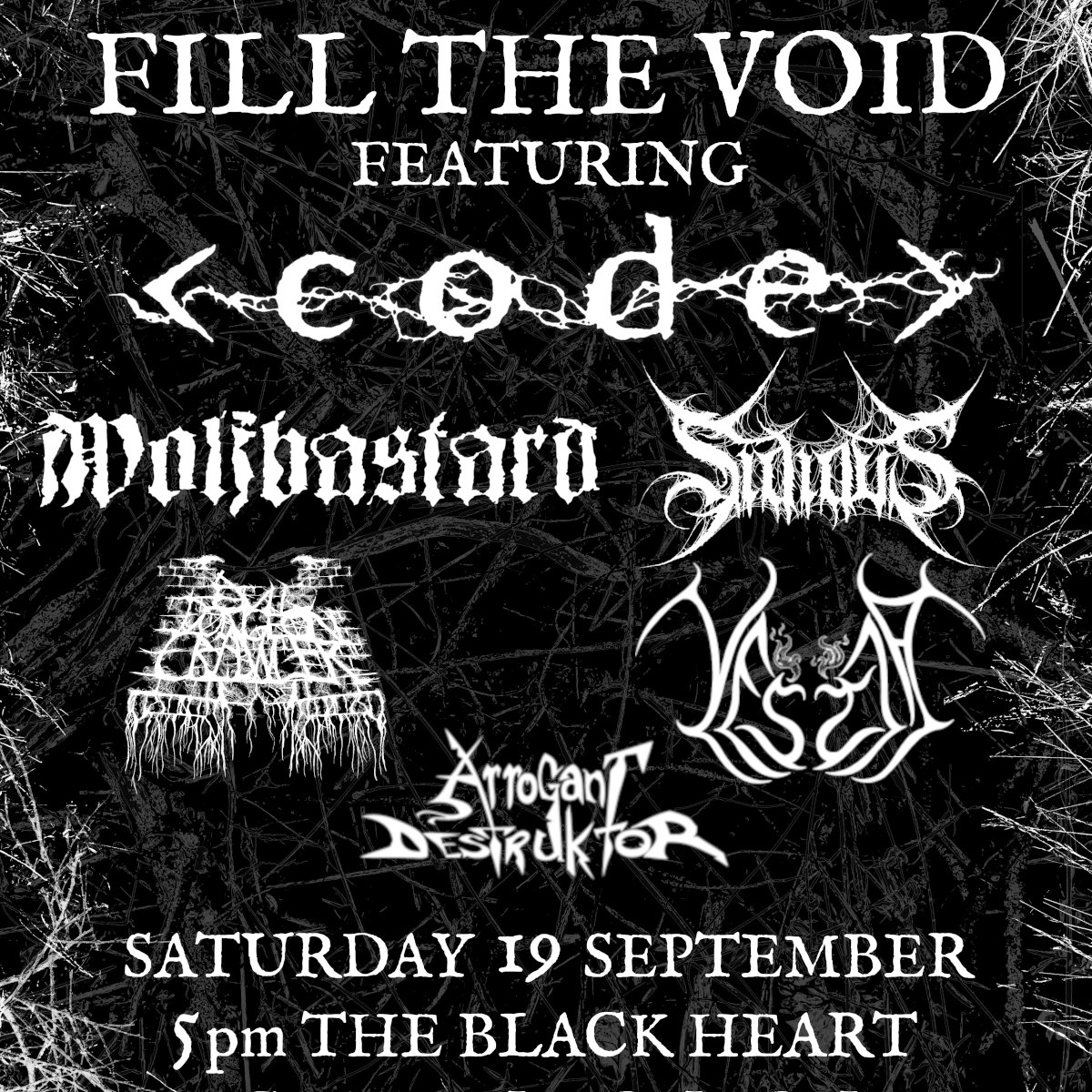 Fill The Void ft. Code, Wolfbastard, Sidious + more
