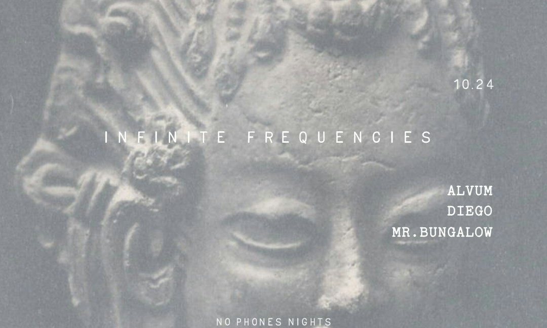 INFINITE FREQUENCIES - Mr.Bungalow, Diego, Alvum *no phones nights