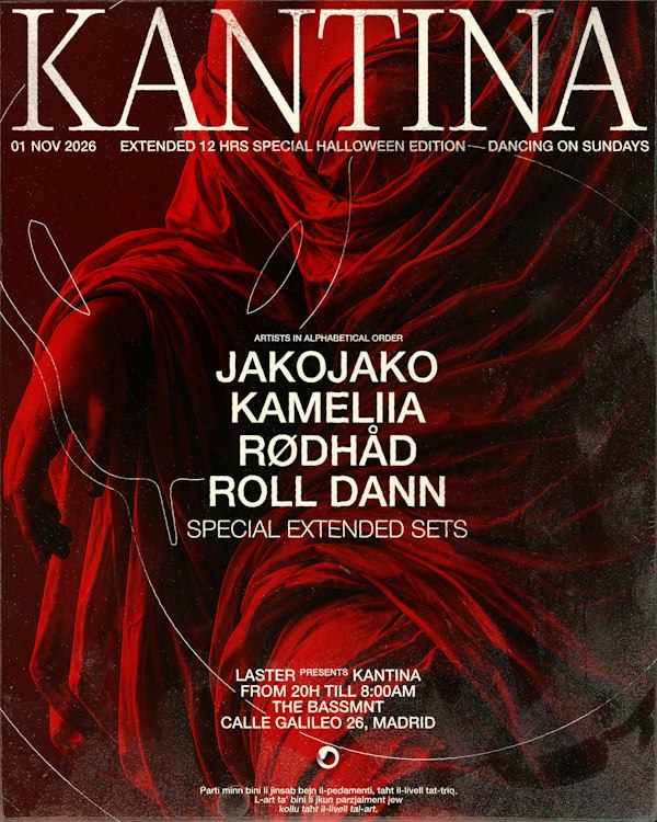 Laster Club presents KANTINA SPECIAL HALLOWEEN WEEKENDER