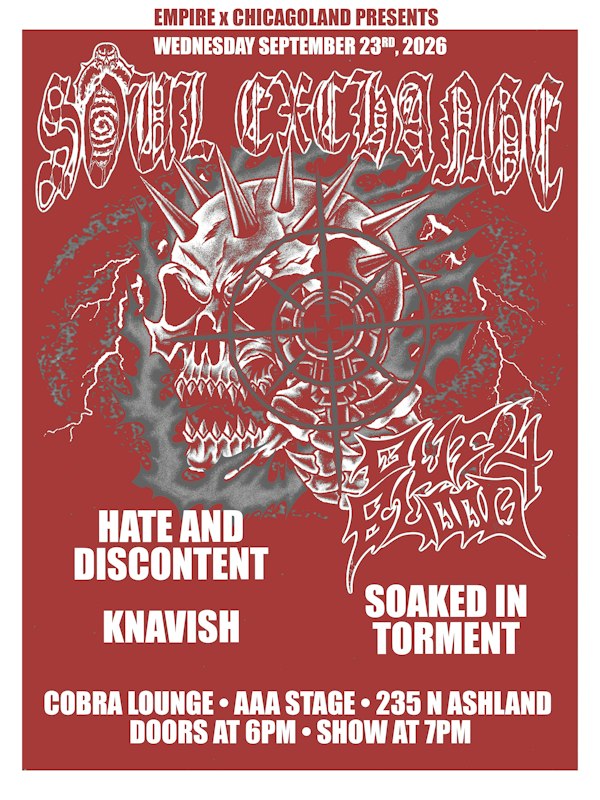 Soul Exchange / Out 4 Blood / Hate and Discontent / Knavish / Soaked In Torment