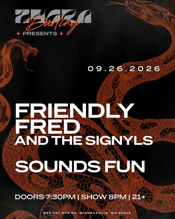 Friendly Fred: Never Too Late To Become Who You Are Album Release Party