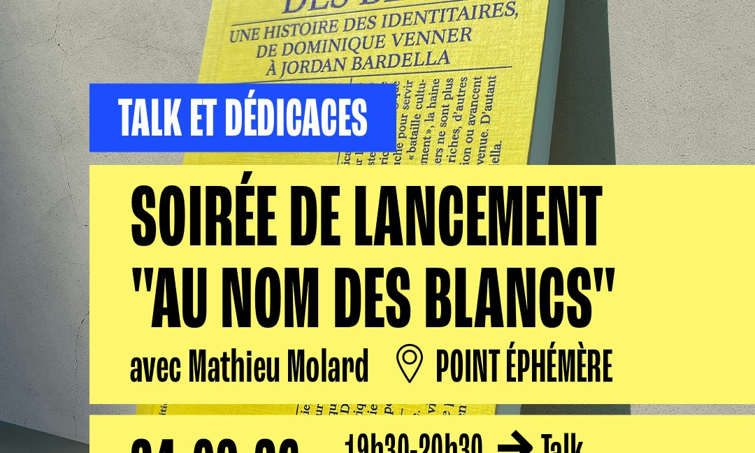 StreetPress – Sortie du livre de Mathieu Molard