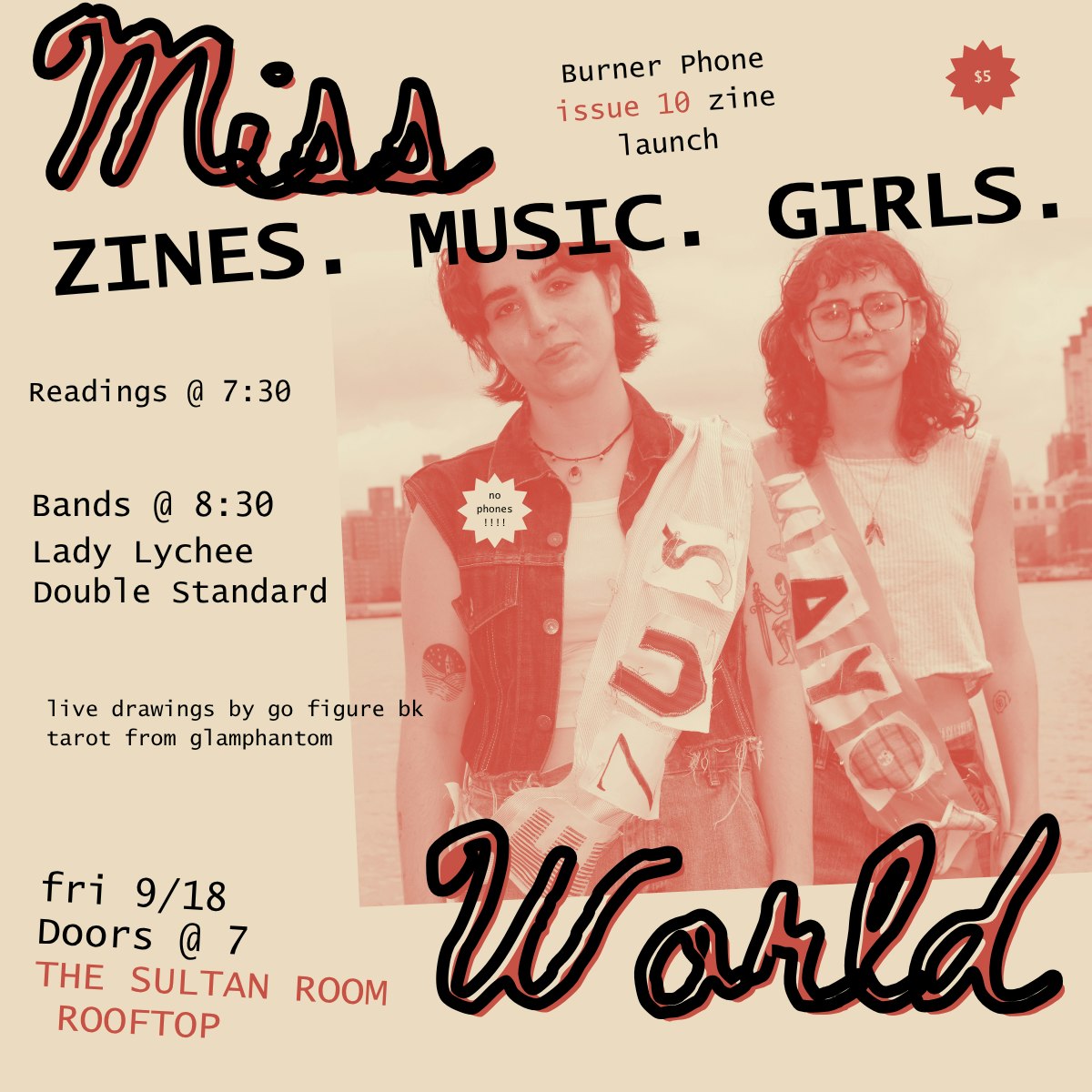 Burner Phone: Double Standard, Lady Lychee - The Sultan Room Rooftop