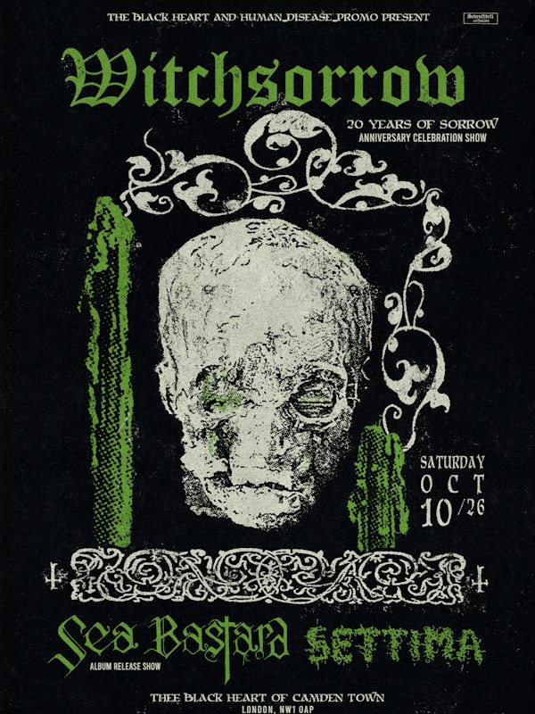 Witchsorrow - "20 Years Of Sorrow" + Sea Bastard