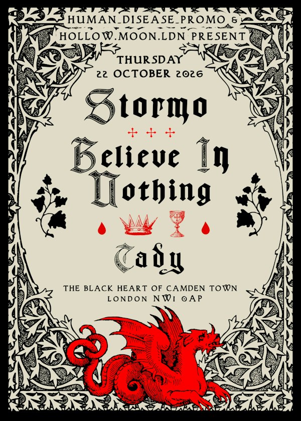 Stormo / Believe In Nothing / Cady