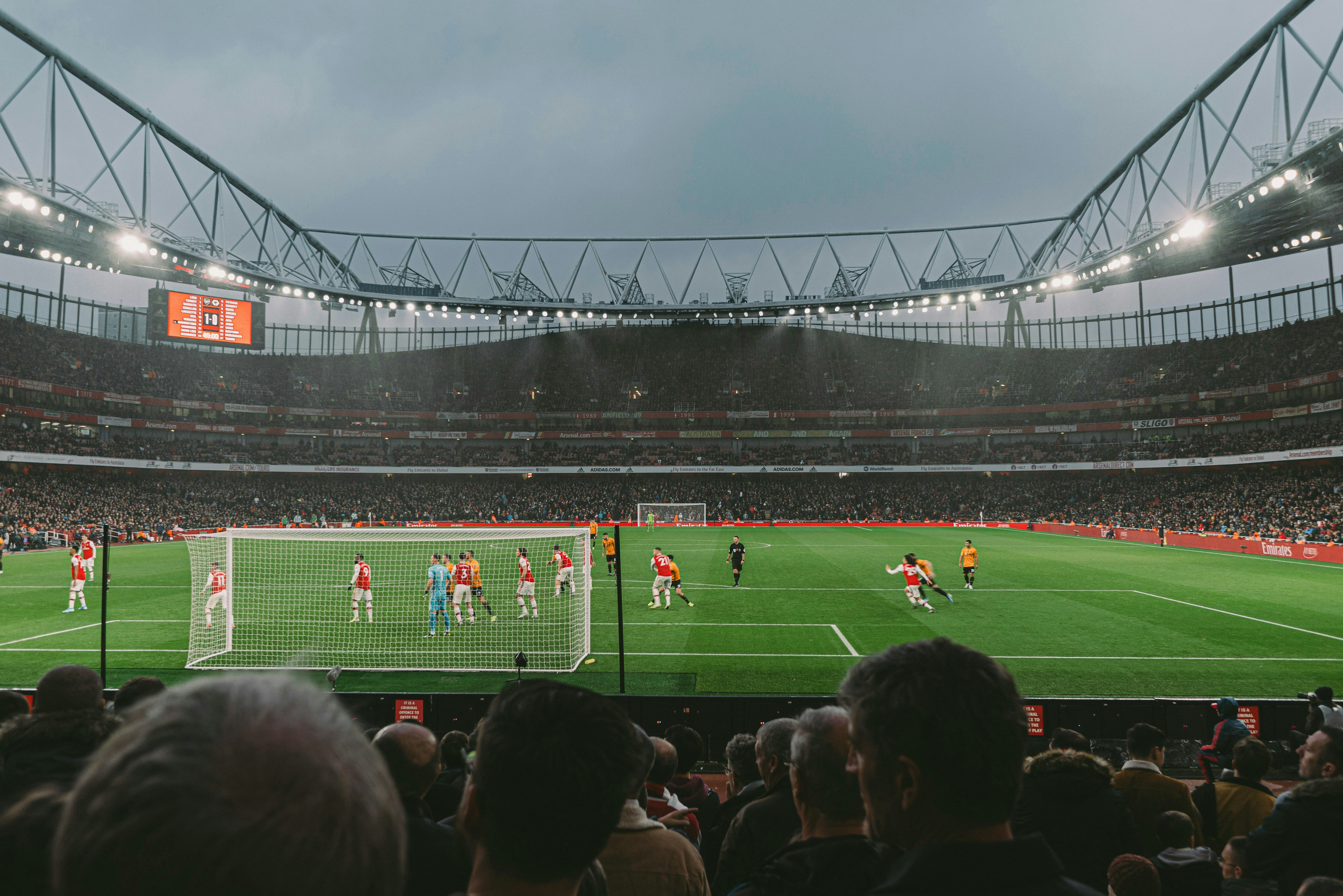 CHAMPIONS LEAGUE: ARSENAL FC VS LOSC LILLE at Prince of Peckham, London