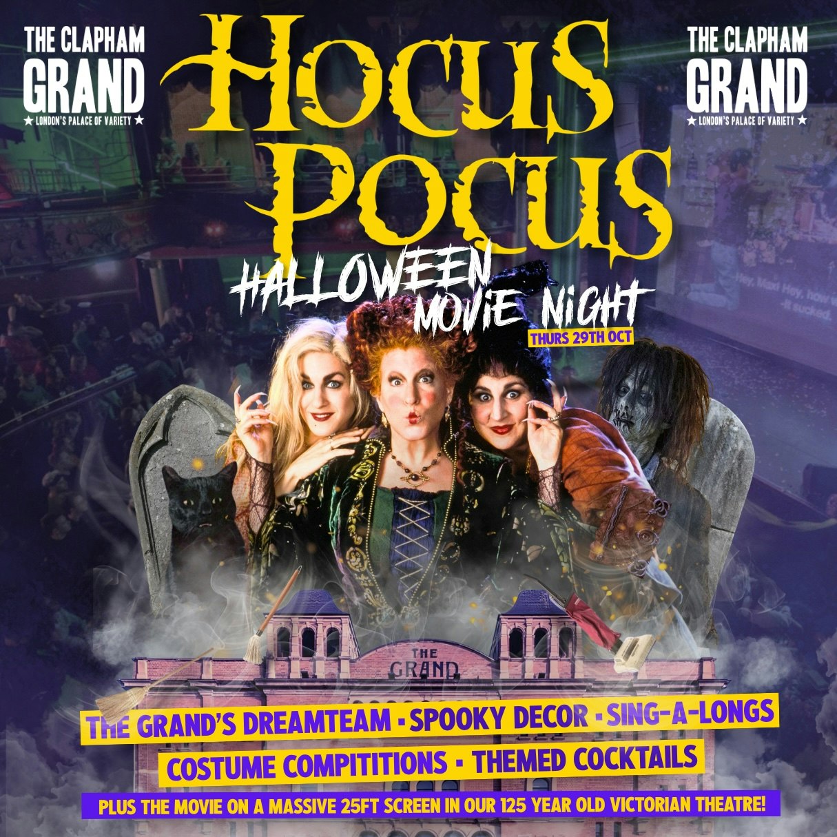 Hocus Pocus Halloween Movie Night