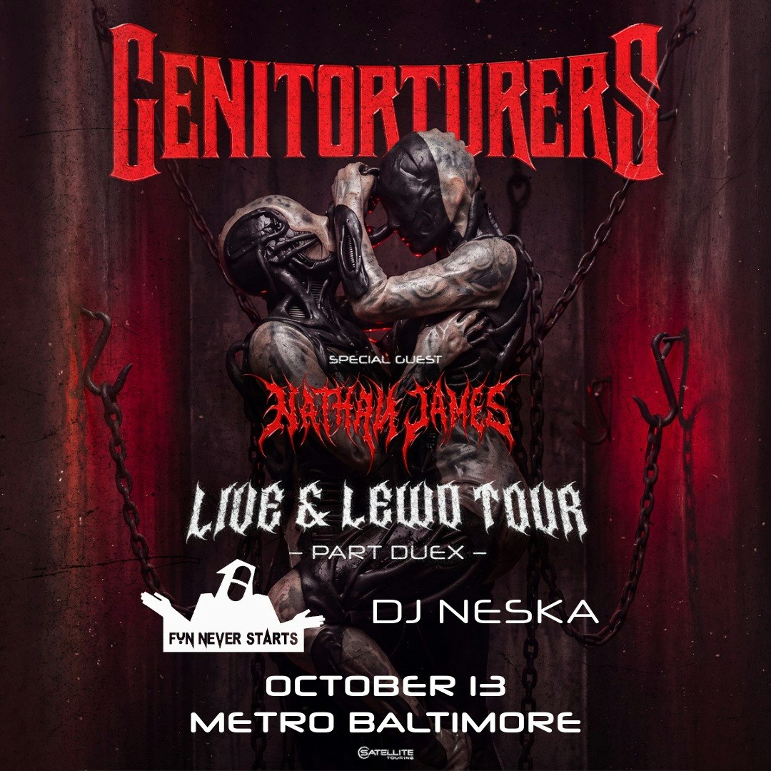 GENITORTURERS 'Live + Lewd Tour' w/ Nathan James, Fun Never Starts and DJ Neska