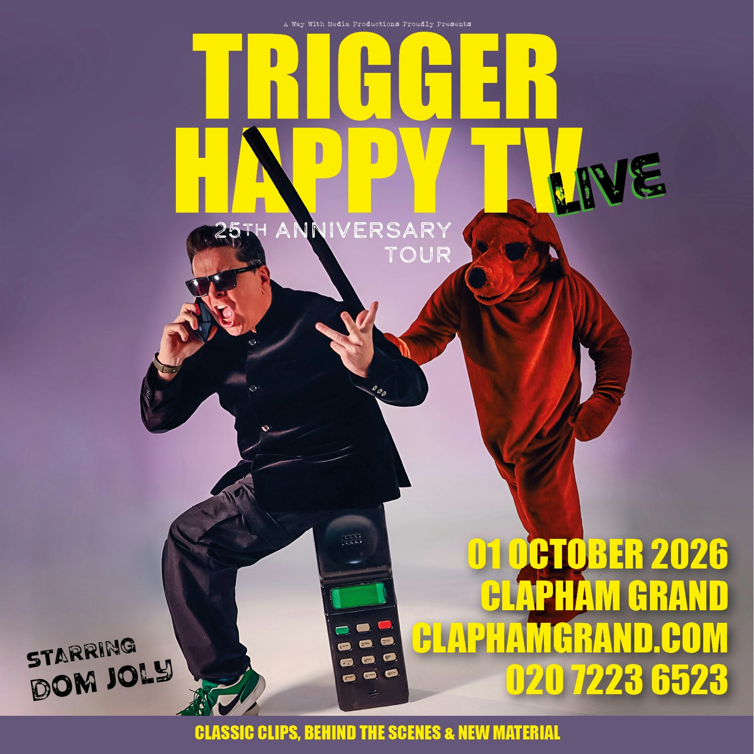 Dom Joly - Trigger Happy TV 25th Anniversary Tour at The Clapham Grand, London