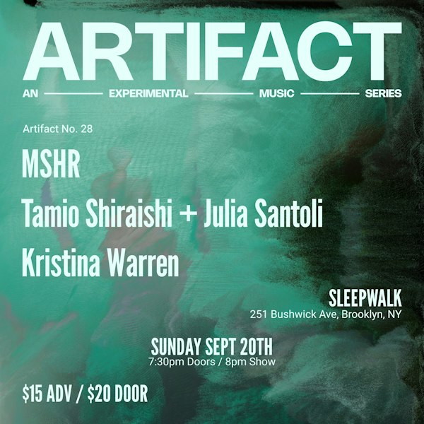 ARTIFACT - An Experimental Music Series