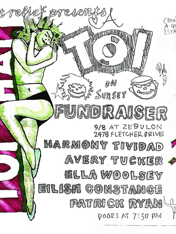 Toi on Sunset Fundraiser with Harmony Tividad, Avery Tucker, Ella Woolsey, Eilish Constance, Patrick Ryan