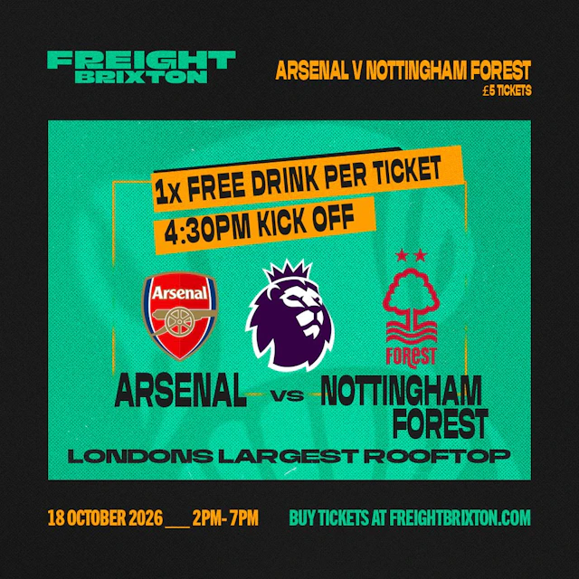 Fanzone 4D x Freight : Arsenal V Nottingham Forest