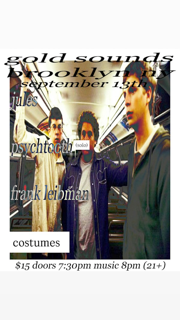 Jules // Psychtooth // Frank Leibman // Costumes
