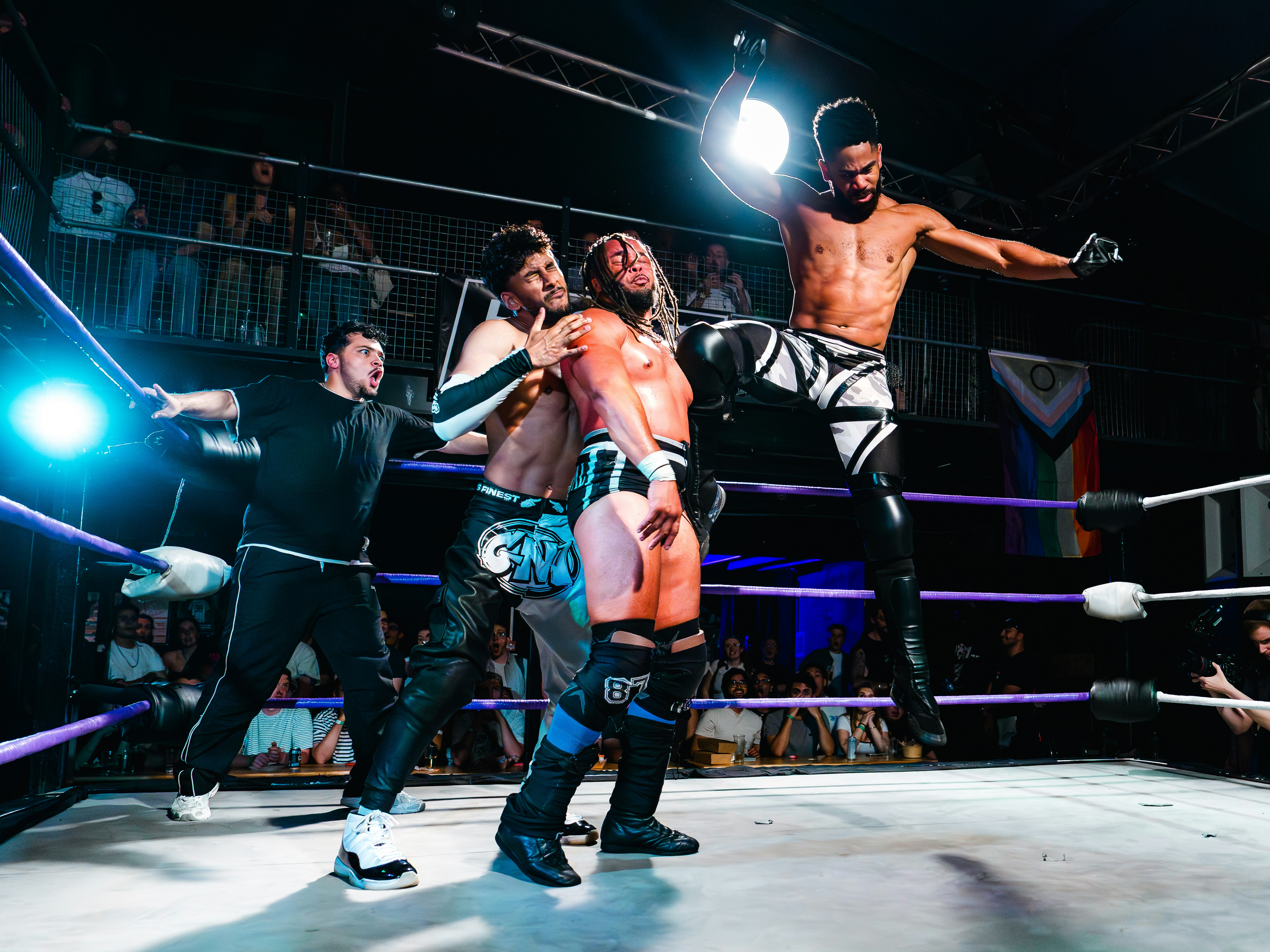 Hustle / Hackney Wick Wrestling at Colour Factory, London