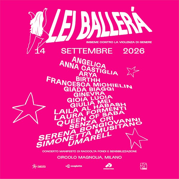 Lei Ballerà | Insieme contro la violenza di genere