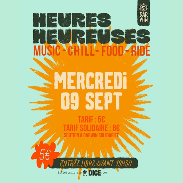 Heures Heureuses Solidaires // 09.09