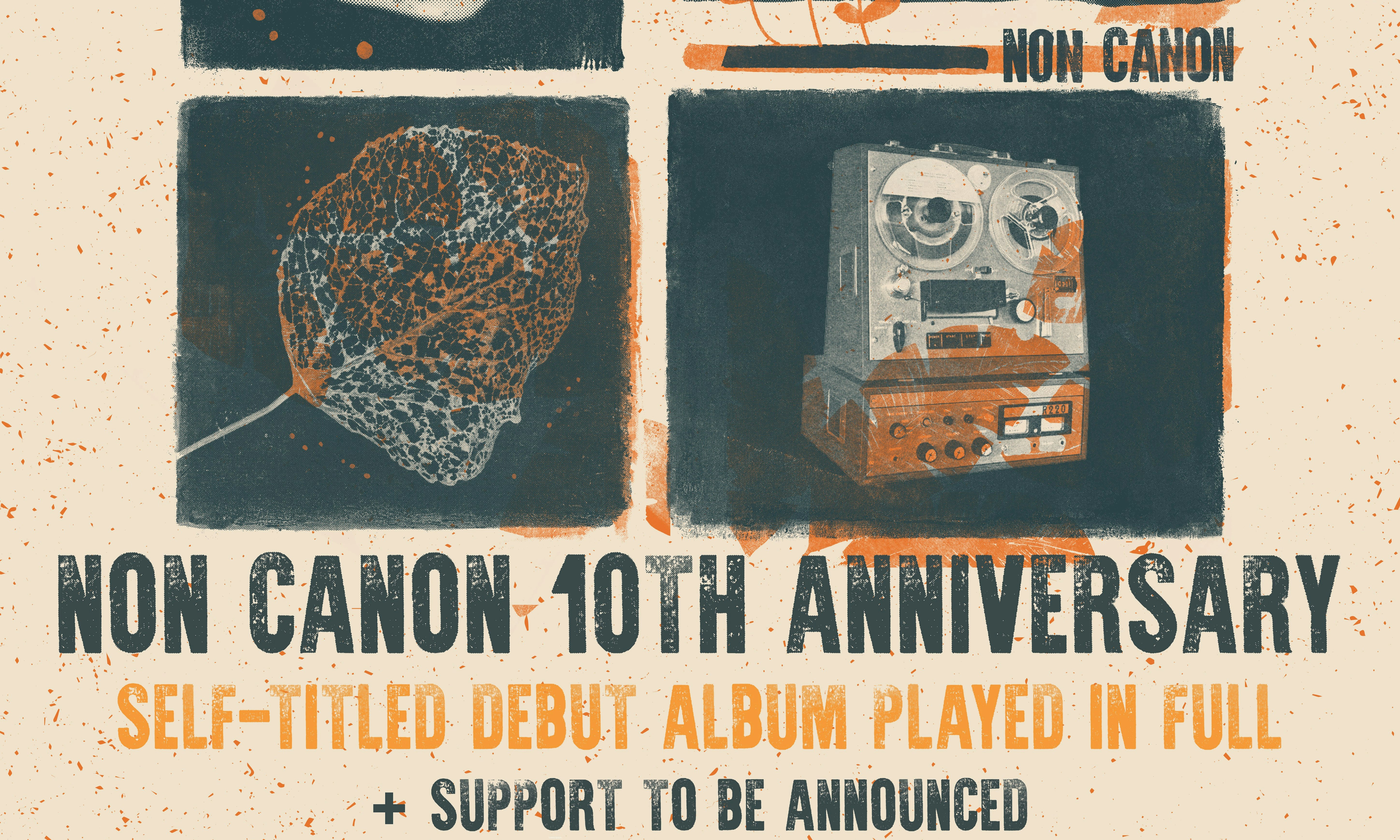 Non Canon debut album 10th anniversary seated show