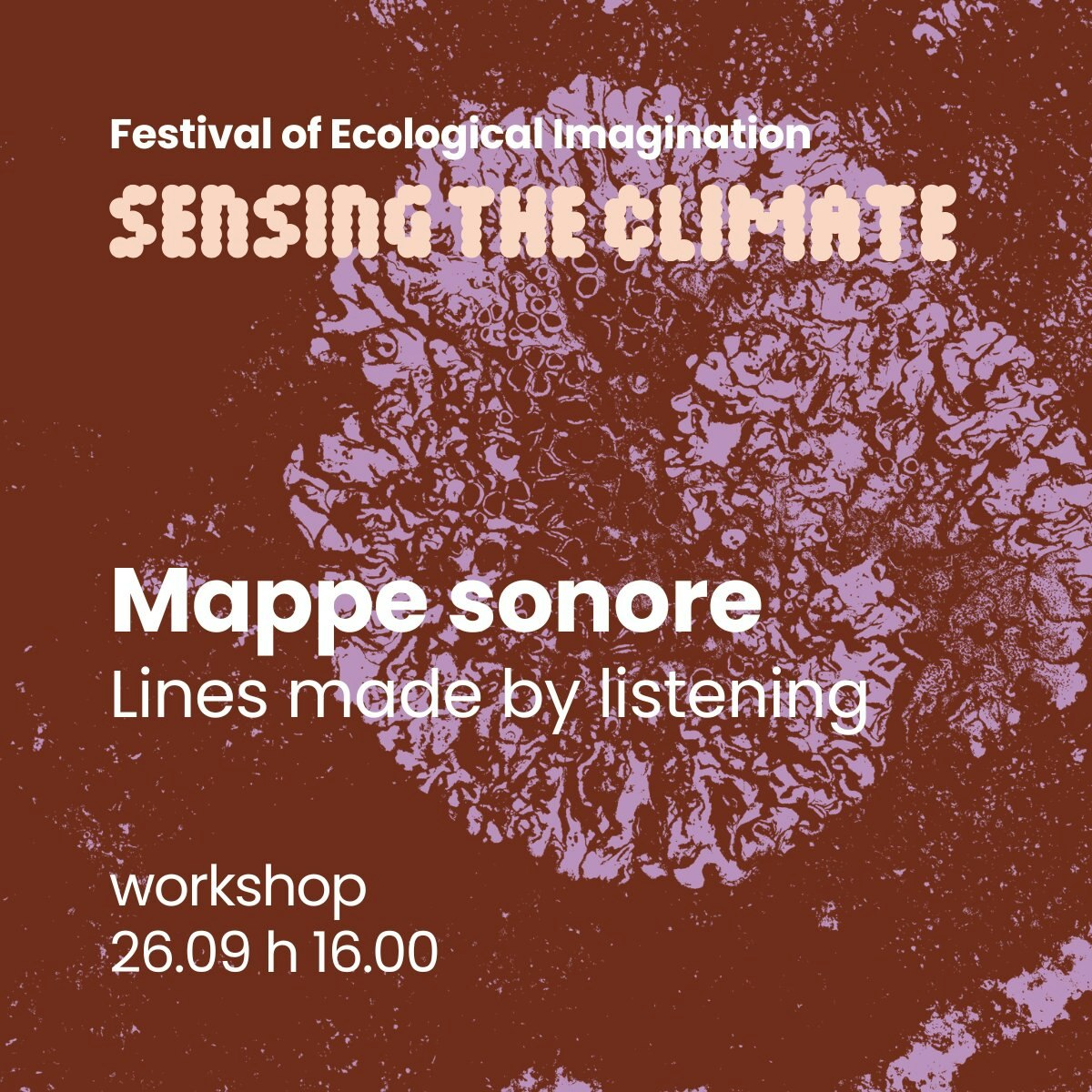 MAPPE SONORE - Lines made by listening