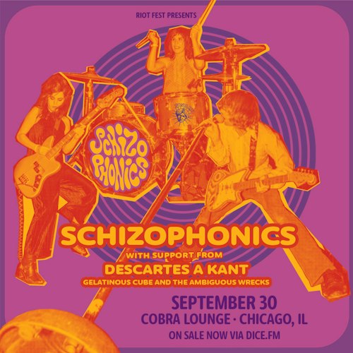 The Schizophonics Descartes A Kant GC x AW at Cobra Lounge in Chicago, IL