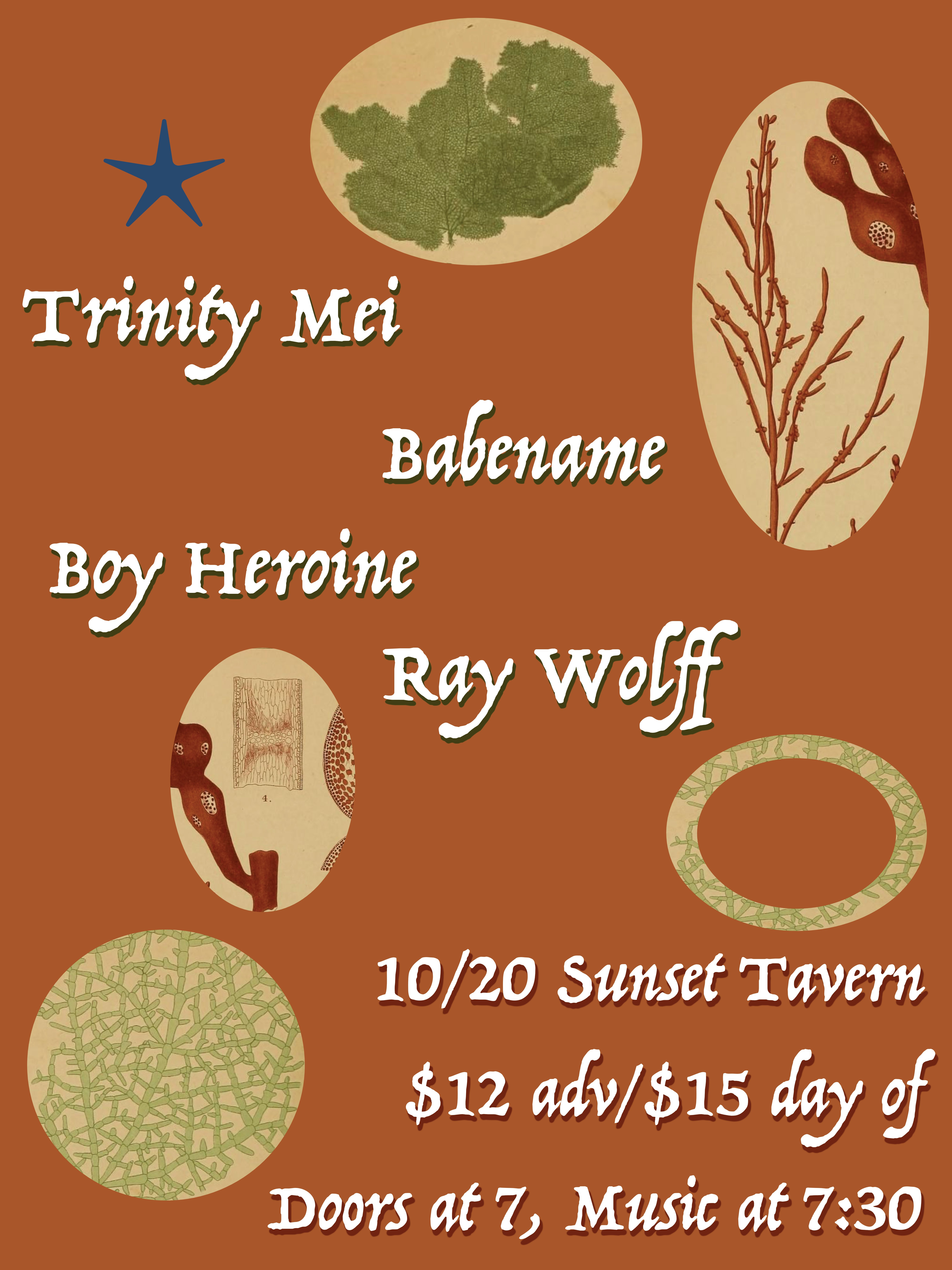 Boy Heroine, babename, Trinity Mei Tickets | 20 Oct | The Sunset Tavern, Seattle | DICE at The Sunset Tavern